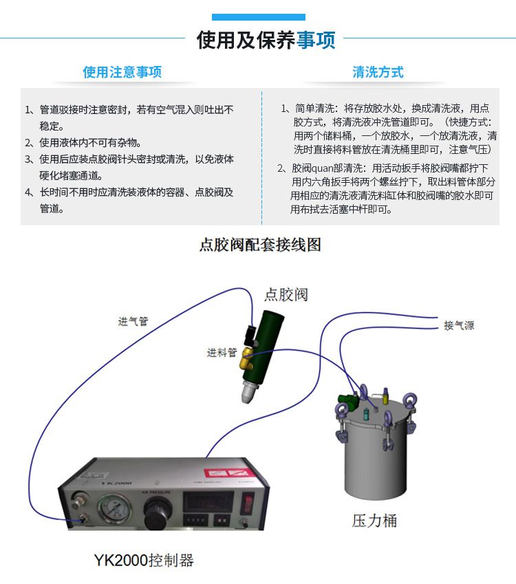 使用及保养事项